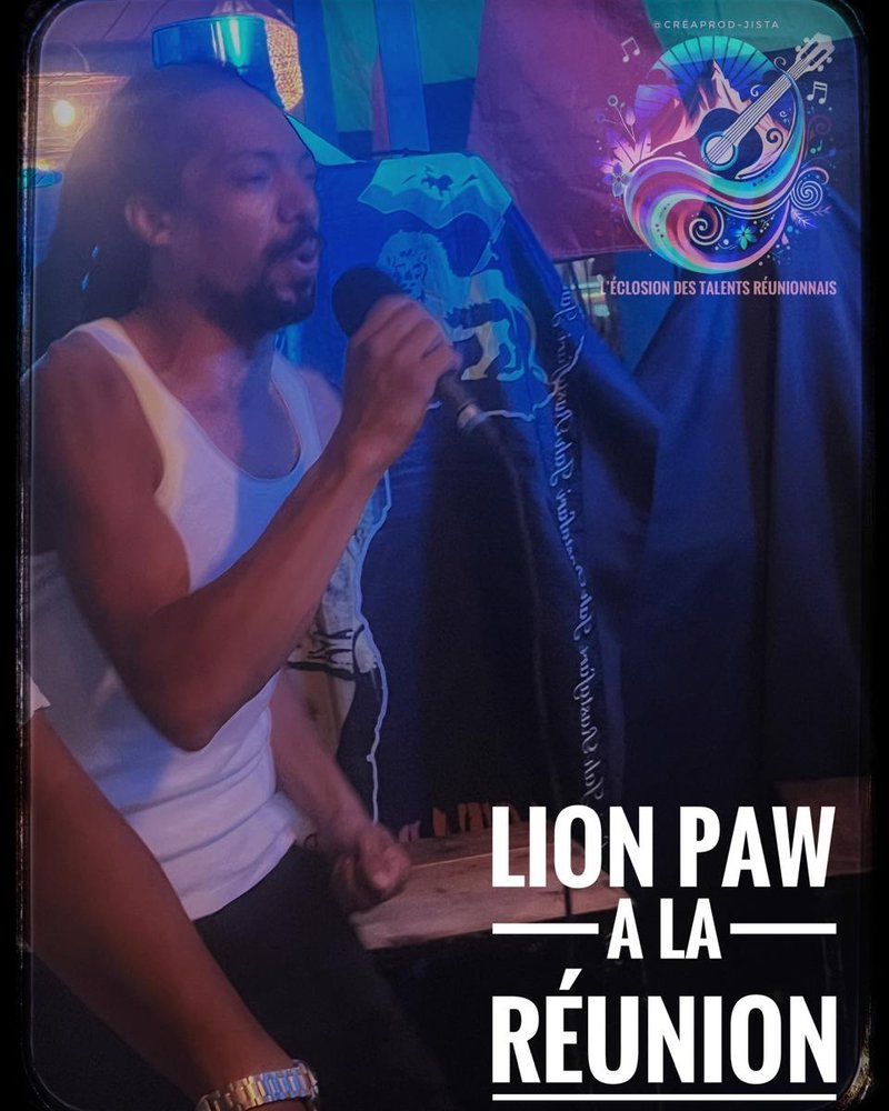 Accompagnement artistique — Lion Paw à La Réunion