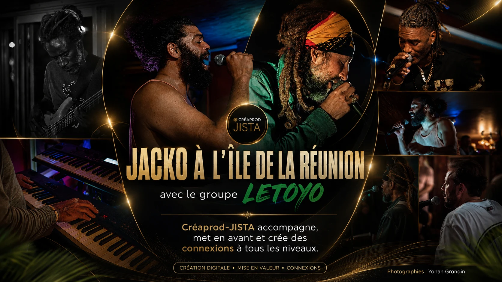 Jacko & Letoyo — communication événementielle réalisée par Créaprod-JISTA